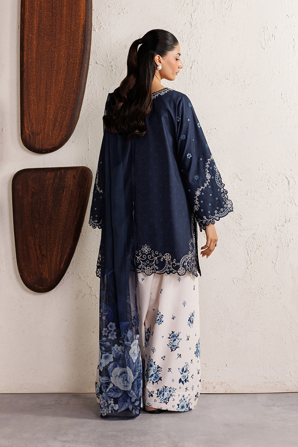 Sapphire Bloom 3Pcs